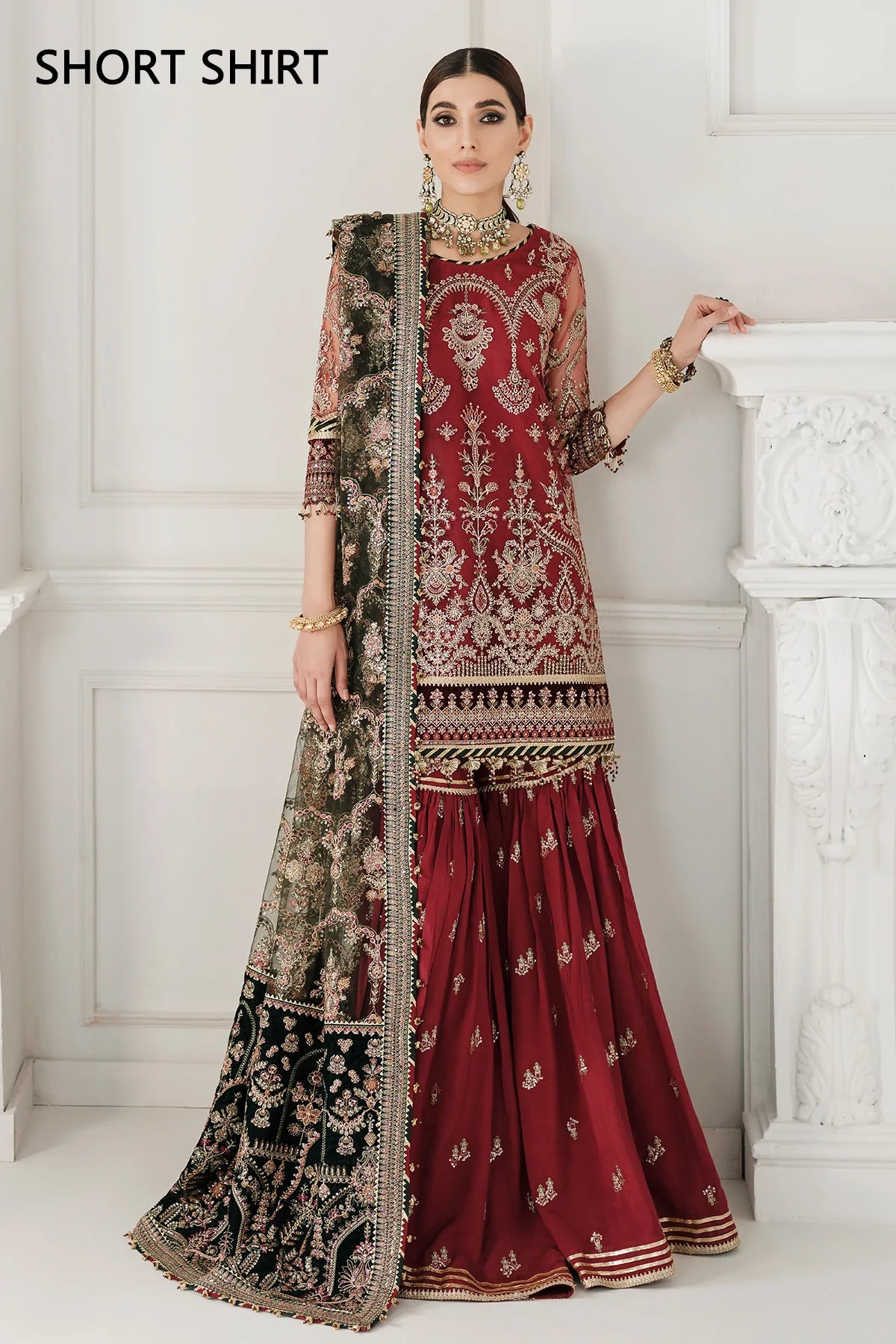 Chantelle - Embroidered Chiffon By Baroque Luxury Collection 100% Original