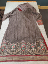 Pakistani Stitched Embroidery Party Wear Dresses Ready To Ship