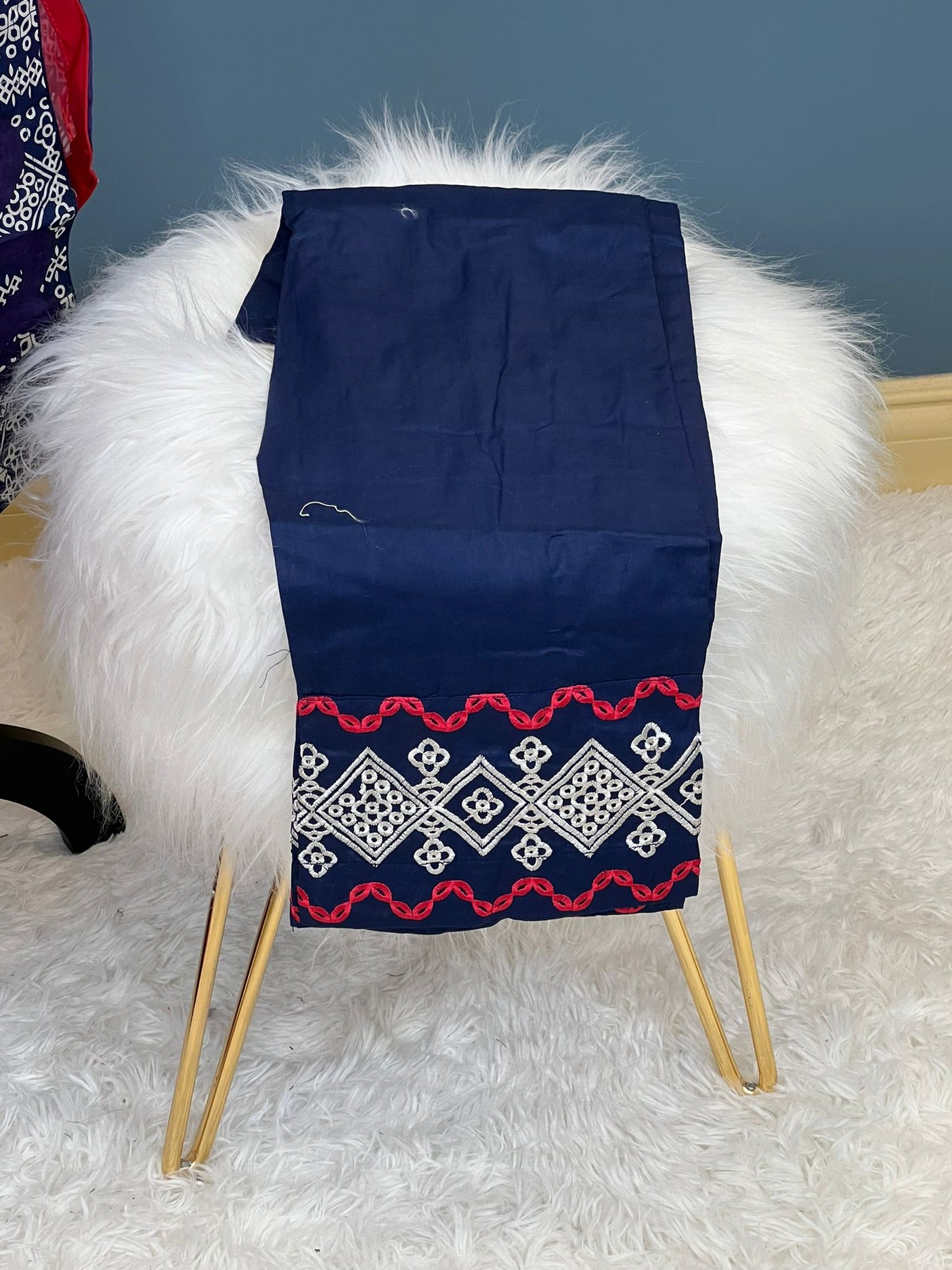 Pakistani Stitched lawn Embroidered Salwar kameez ready to ship