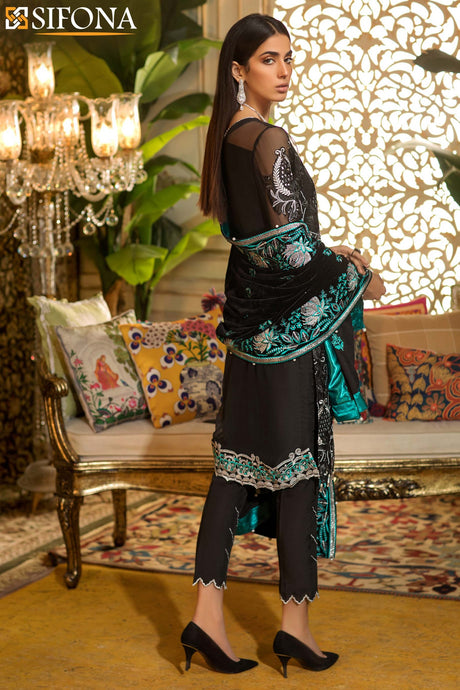 Elmas Chiffon Velvet Collection-100% Original Guaranteed