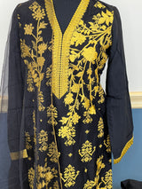 Pakistani Stitched Embroidery Party Wear Dresses Ready To Ship