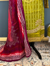 Pakistani linen Embroidered Salwar kameez Ready To Ship