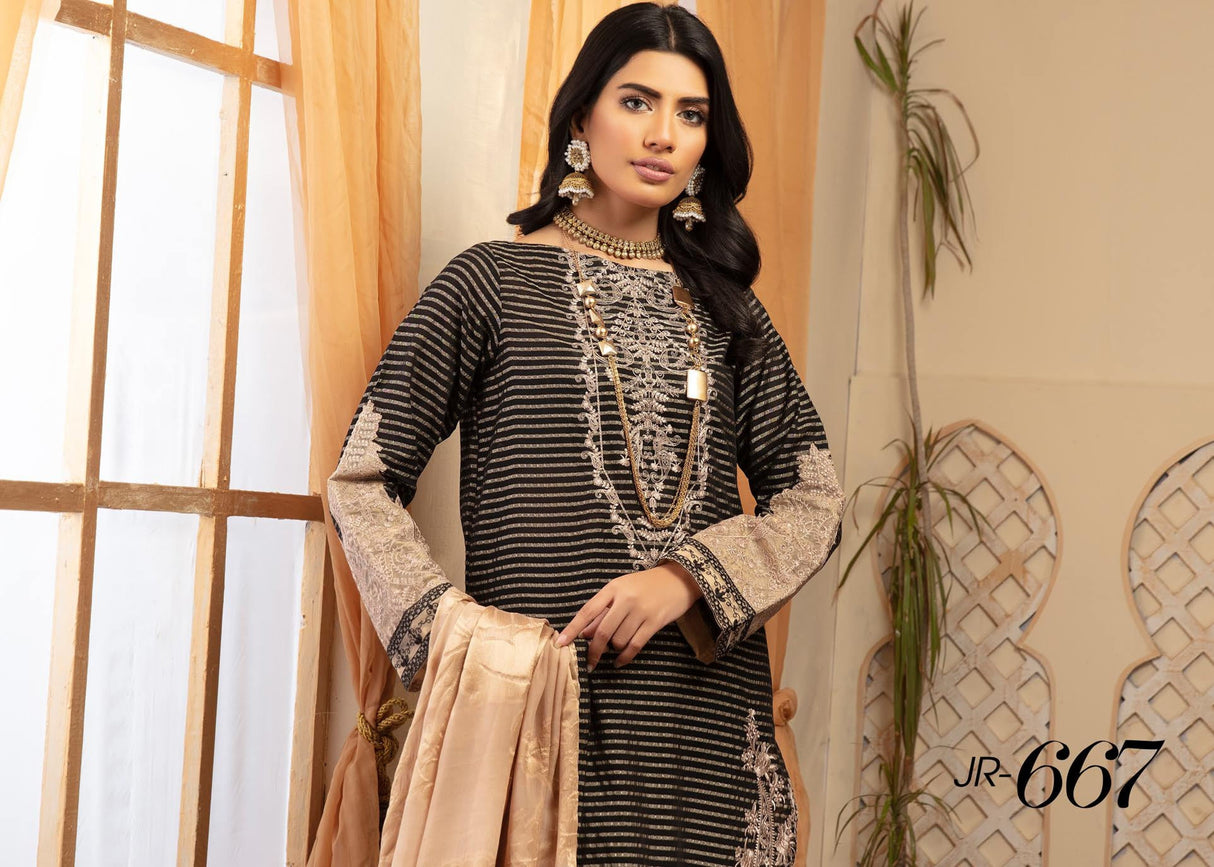 JHALAK by Johra Embroidered Lawn Collection 2021 -100% Original Guaranteed