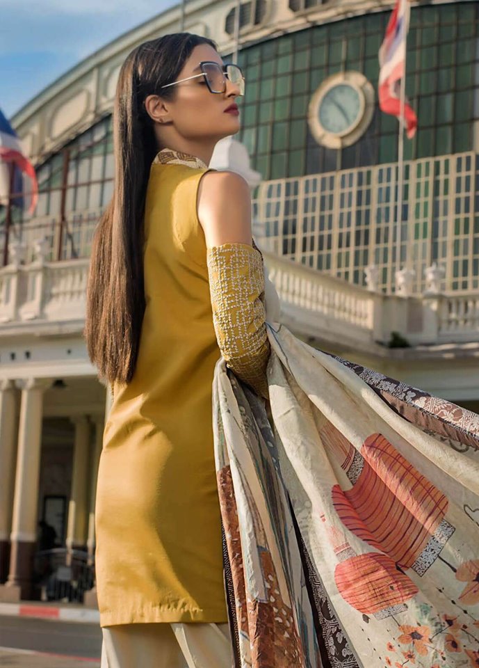 Erum Khan Embroidered Collection 2019-100% Original Guaranteed