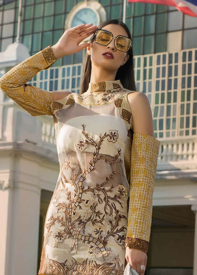 Erum Khan Embroidered Collection 2019-100% Original Guaranteed