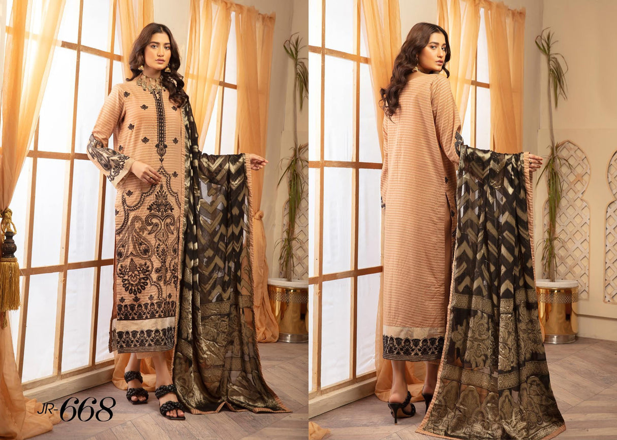 JHALAK by Johra Embroidered Lawn Collection 2021 -100% Original Guaranteed