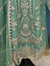 Pakistani Embroidered Party wear  Ready To Ship