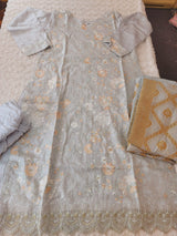 Pakistani Stitched Embroidery Party Wear Dresses Ready To Ship