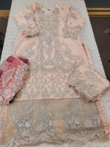 Pakistani Stitched Embroidery Party Wear Dresses Ready To Ship