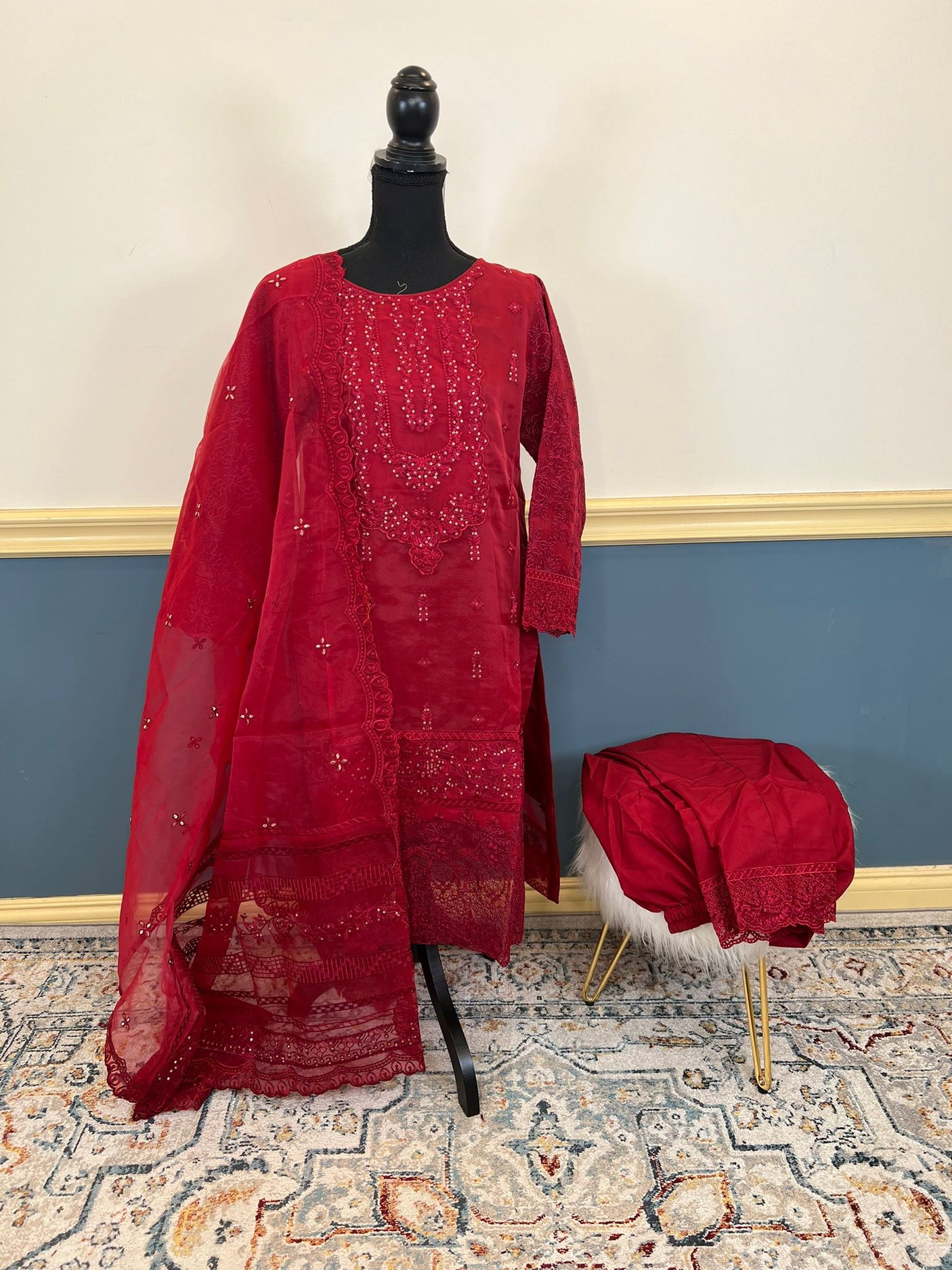 Pakistani Embroidered Party wear Ready To Ship