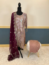 Pakistani Embroidered Party wear  Ready To Ship