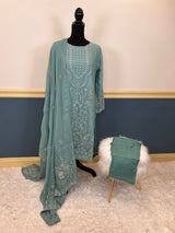 Pakistani Embroidered Party wear  Ready To Ship