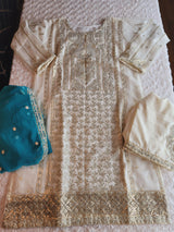 Pakistani Stitched Embroidery Party Wear Dresses Ready To Ship