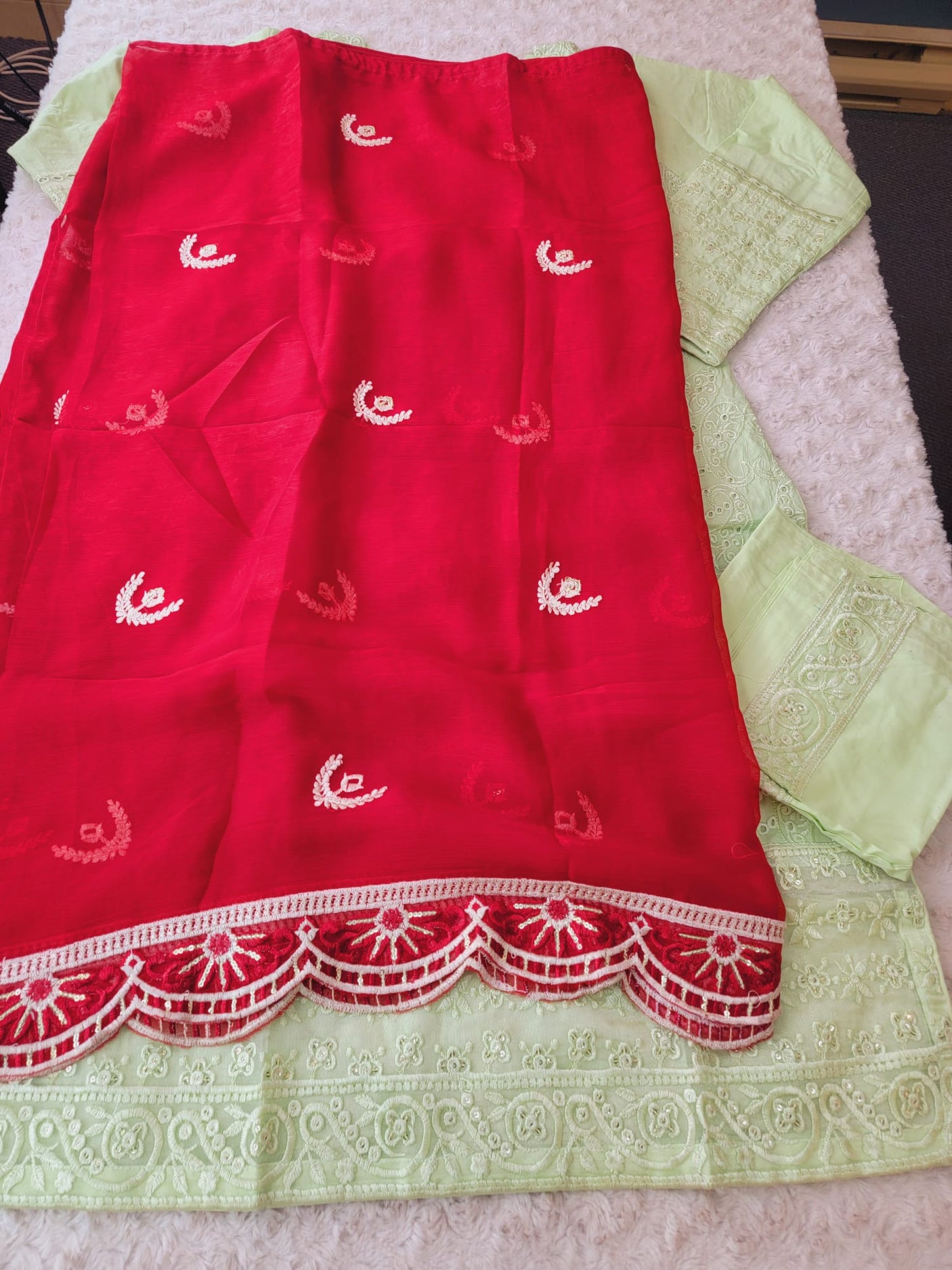 Pakistani Stitched Embroidery luxury  lawn Dresses Ready To Ship