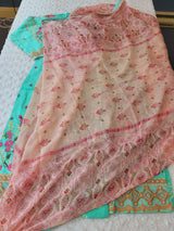 Pakistani Stitched lawn Embroidered Salwar kameez ready to ship