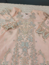 Pakistani Stitched Embroidery Party Wear Dresses Ready To Ship