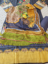 Pakistani Stitched lawn Embroidered Salwar kameez ready to ship