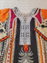 Pakistani Stitched lawn Embroidered Salwar kameez ready to ship