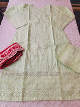 Pakistani Stitched Embroidery luxury  lawn Dresses Ready To Ship