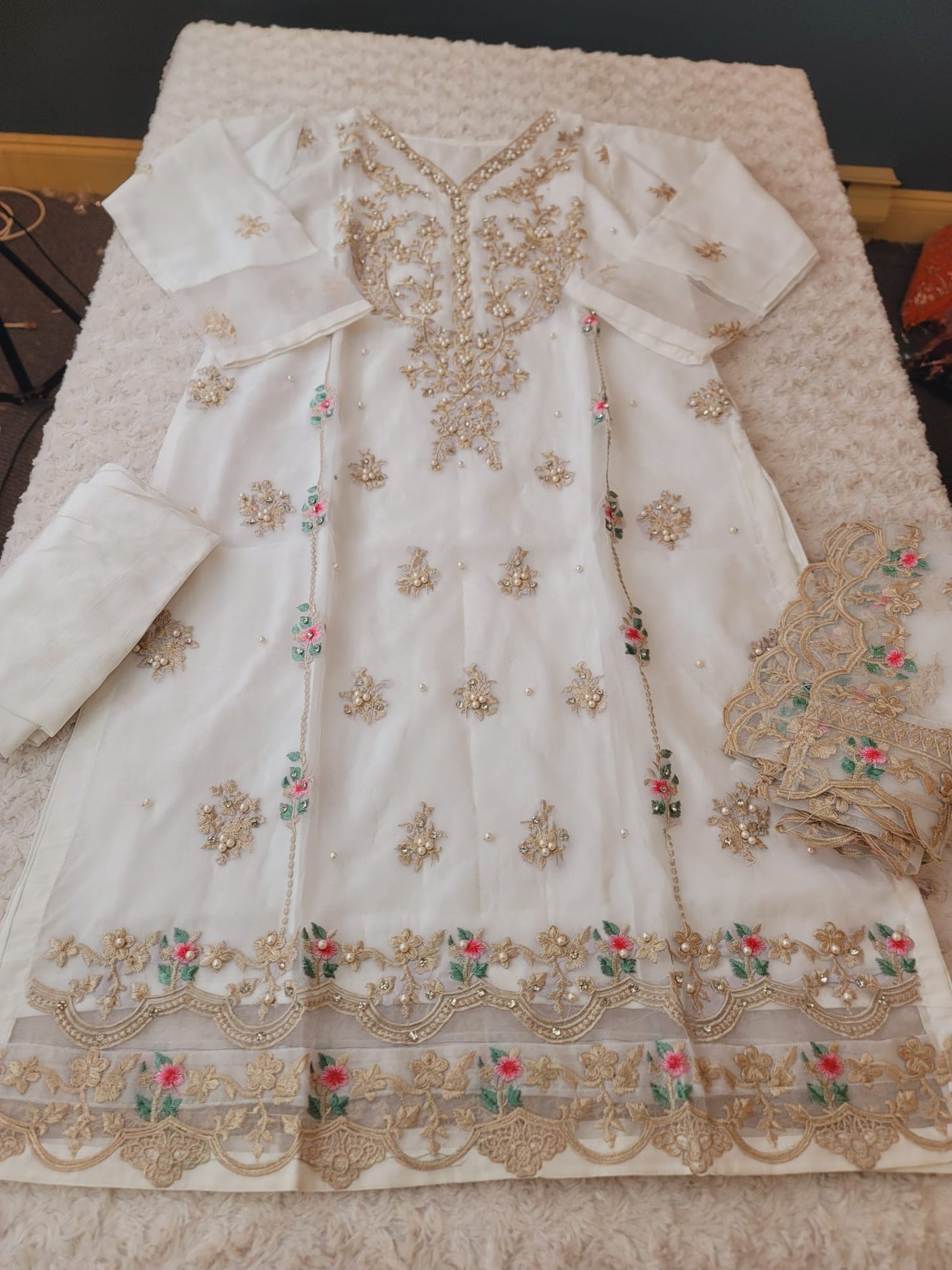 Pakistani Embroidered Party wear  Ready To Ship