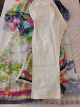 Pakistani Stitched lawn Embroidered Salwar kameez ready to ship