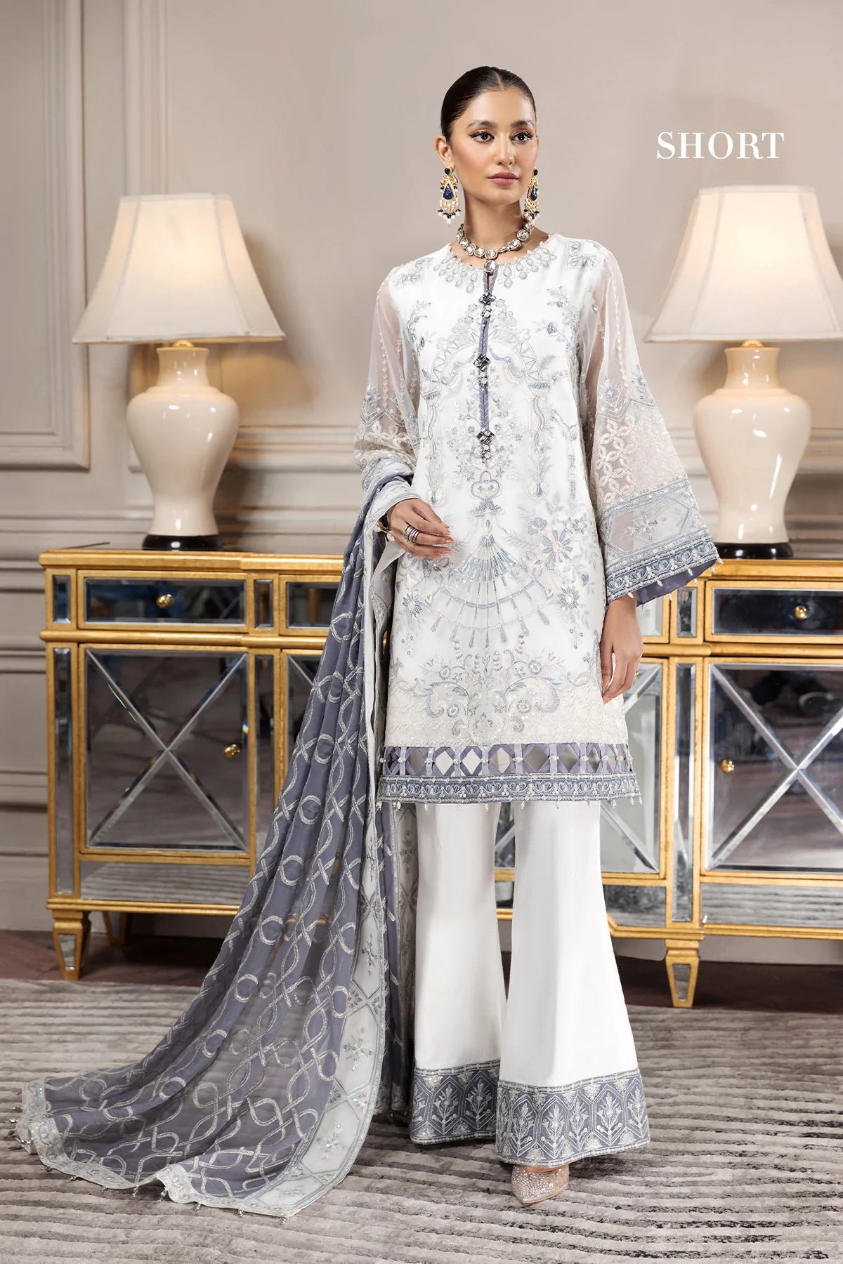 Alizeh Embroidered Chiffon Collection100% Original