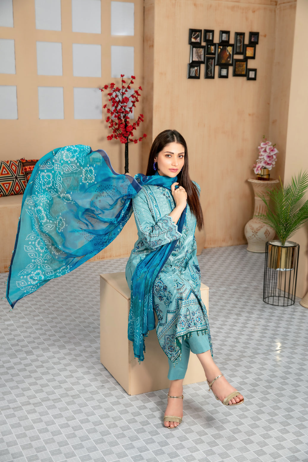 Gulrukh by Tawakkal Collection 100% Original