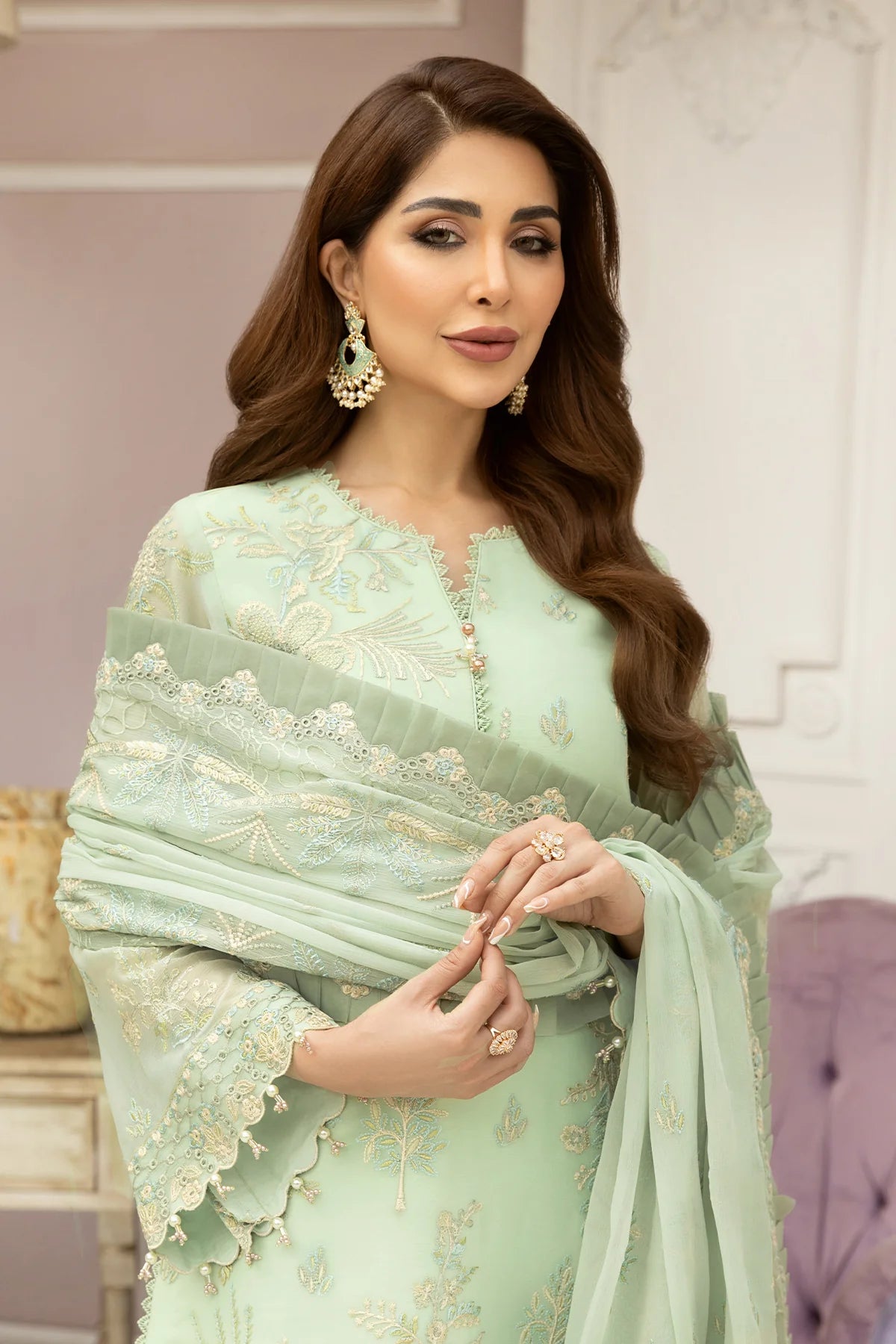 Dhaagay By Alizeh Luxury Chiffon Collection-100% Original