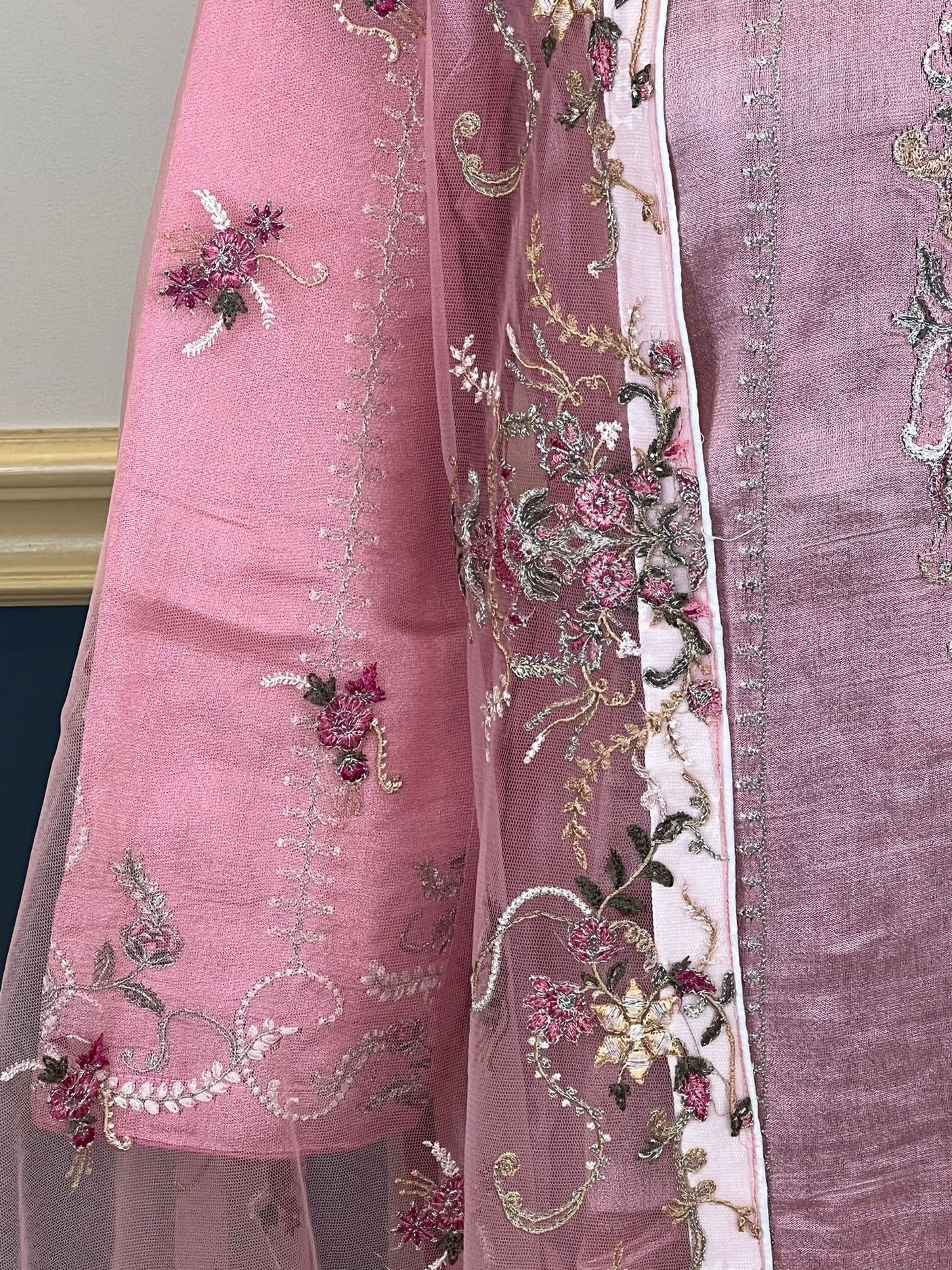 Pakistani Stitched Embroidery Party Wear Dresses Ready To Ship