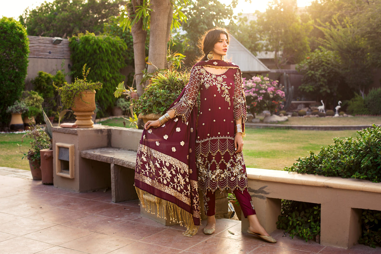 Luxury Formal Collection by Rozina Munib-100% Original Guaranteed