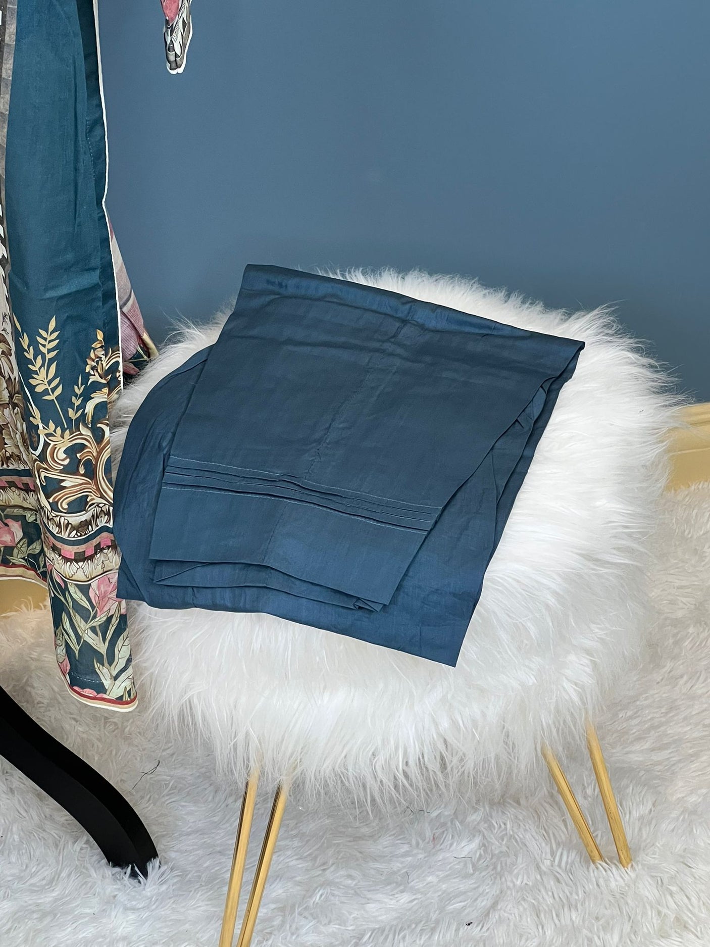 Pakistani lawn stitched  Embroidered Suit Ready To Ship