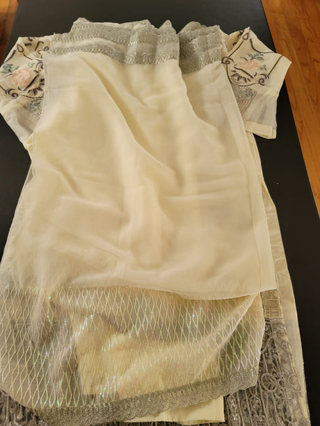 Pakistani Stitched Embroidery Party Wear Dresses Ready To Ship