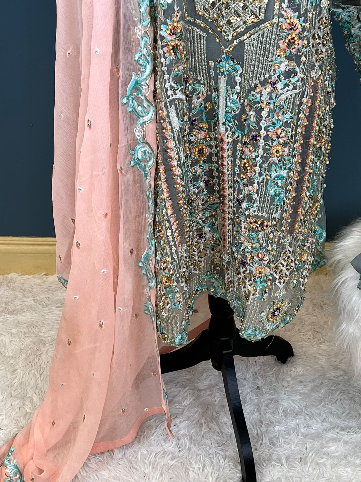 Pakistani Embroidered Party wear  Ready To Ship