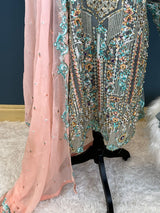 Pakistani Embroidered Party wear  Ready To Ship