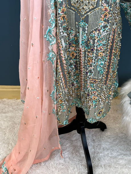 Pakistani Embroidered Party wear  Ready To Ship