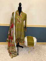 Luxury Embroidered lawn Ready To Ship