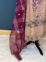 Pakistani Embroidered Party wear  Ready To Ship