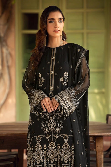 FARASHA EMBROIDERED CHIFFON COLLECTION-100% Original Guaranteed