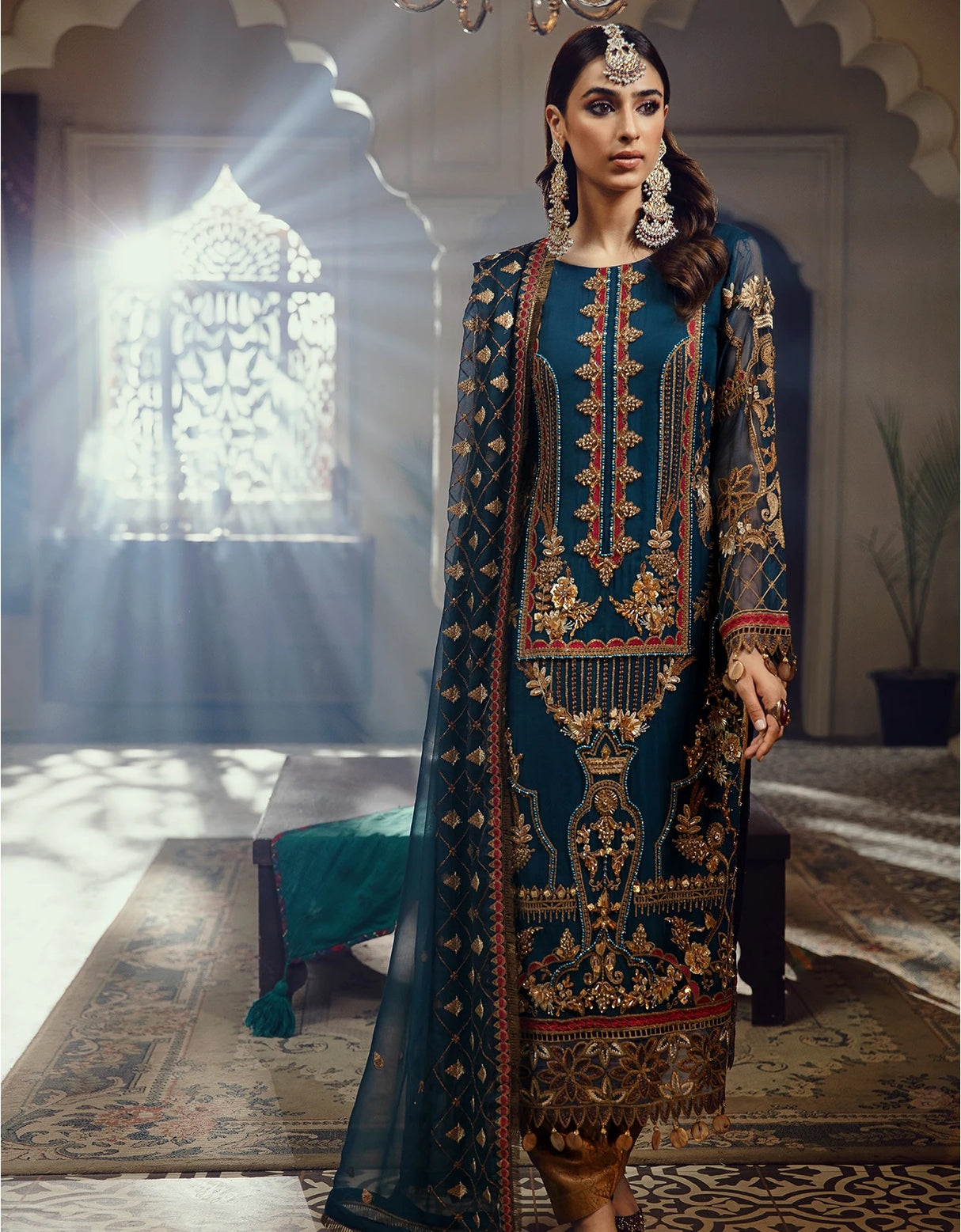 Belle Robe by Emaan Adeel Luxury Chiffon Embroidered Collection 2021 100% Original Guaranteed