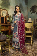 Adan Libas Guzarish Chikankari Luxury Chiffon Embroidered Collection-100% Original Guaranteed