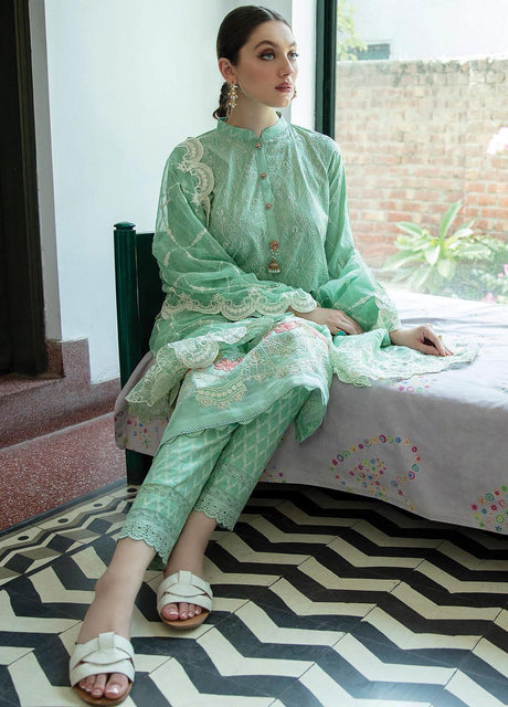 Aabyaan Embroidered Lawn Collection-100% Original Guaranteed