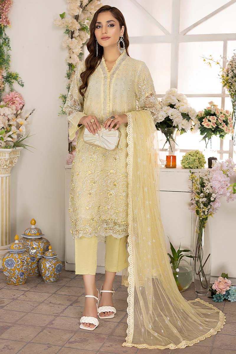 Camellia By Adan’s Libas Embroidered Chiffon Collection