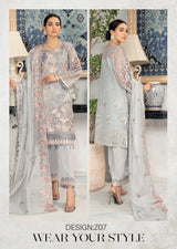 Zuha By Zylish Book Chiffon Collection -100% Original Guaranteed