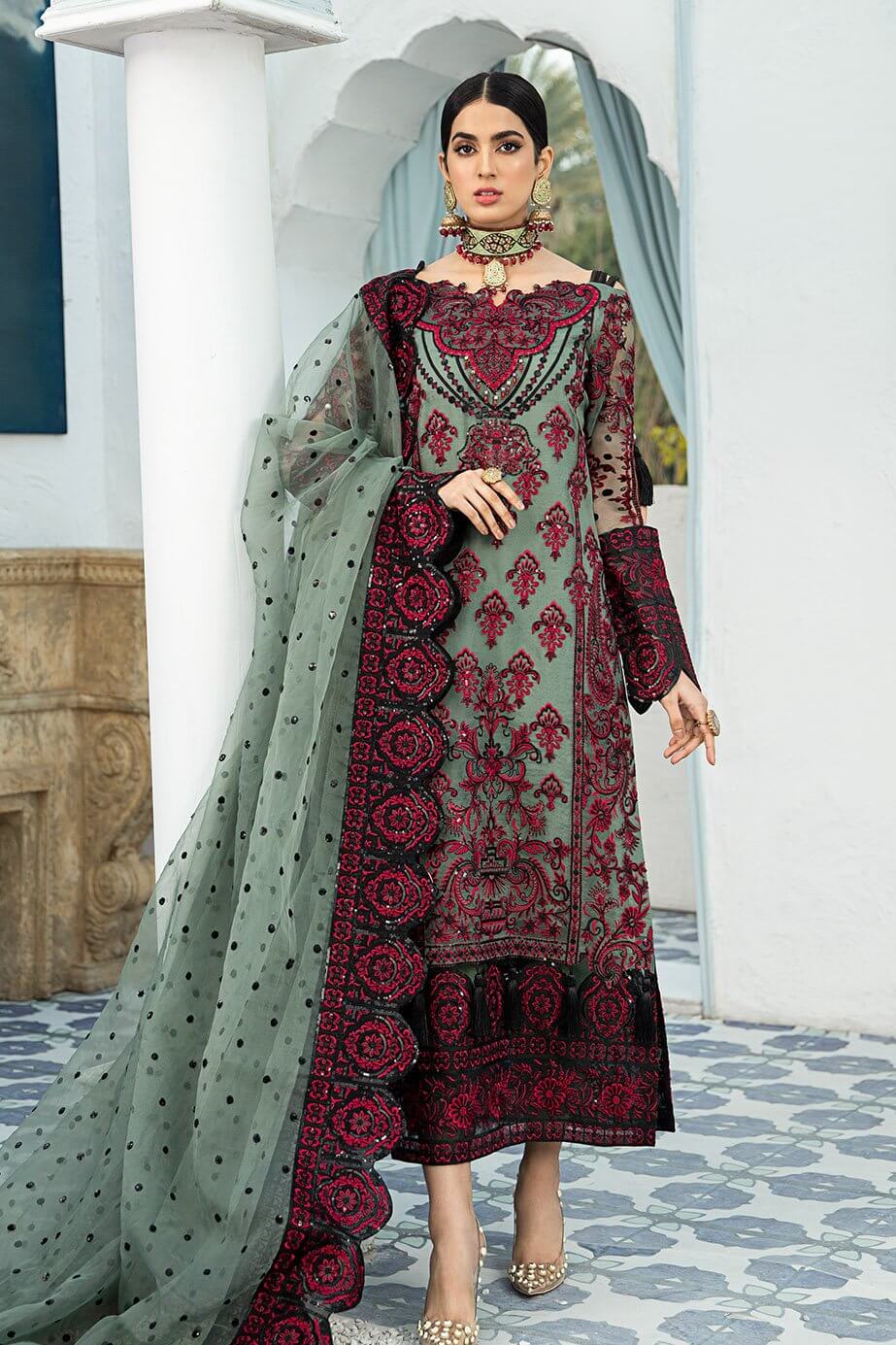 Shamrock Embroidered Luxury Formal Collection 2021 - 100% Original Guaranteed