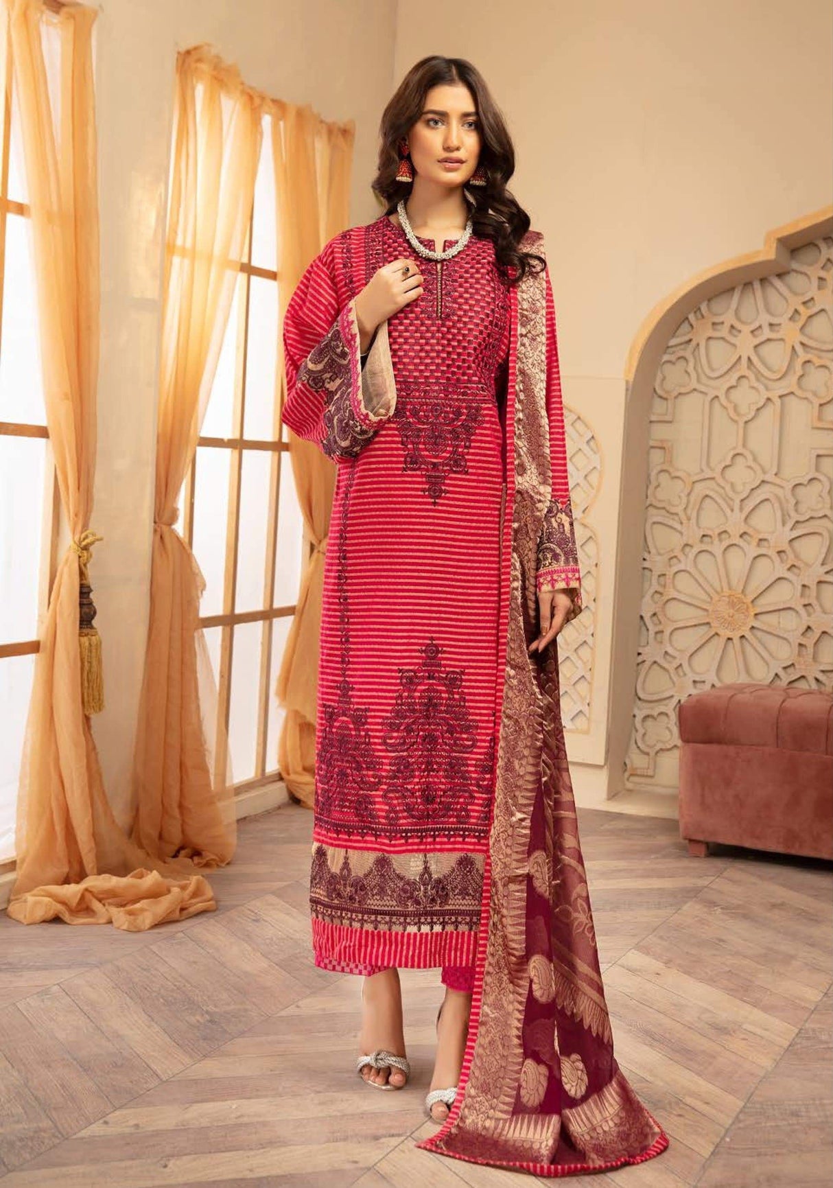 JHALAK by Johra Embroidered Lawn Collection 2021 -100% Original Guaranteed