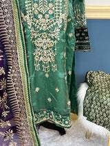 Pakistani Embroidered Party wear  Ready To Ship