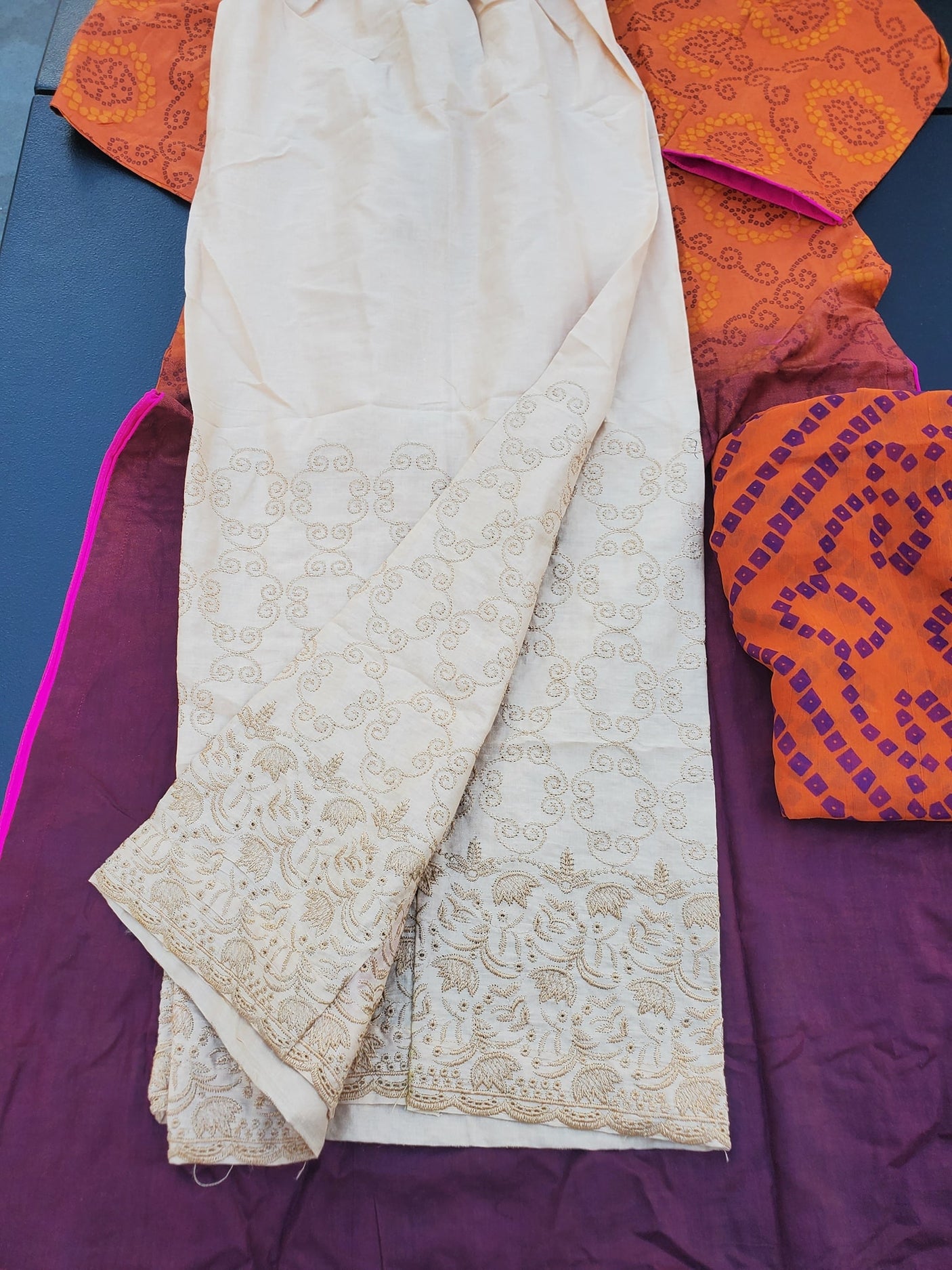 Pakistani Stitched Embroidery Lawn Suit Ready To Ship