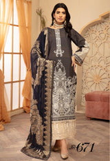 JHALAK by Johra Embroidered Lawn Collection 2021 -100% Original Guaranteed