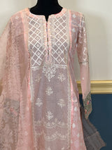 Indian Cotton Stitched Embroidery Suit Ready To Ship