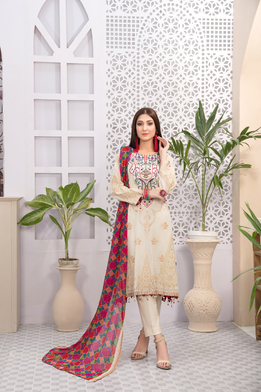 Amna Sohail by Tawakkal  100% Original Ready To Ship